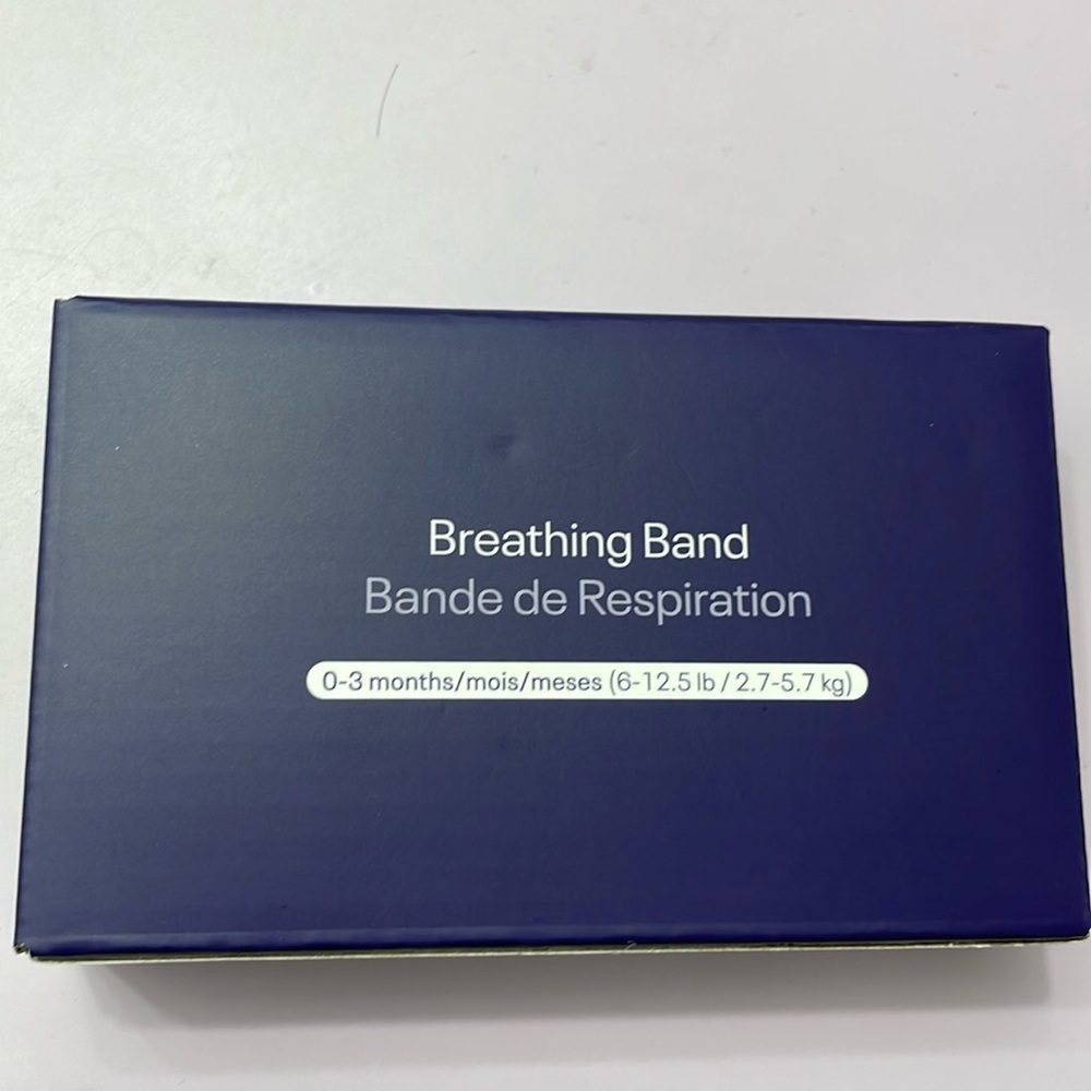NANIT Breathing Wear Band. Size Small (0-3 Months). NEW.
 In box